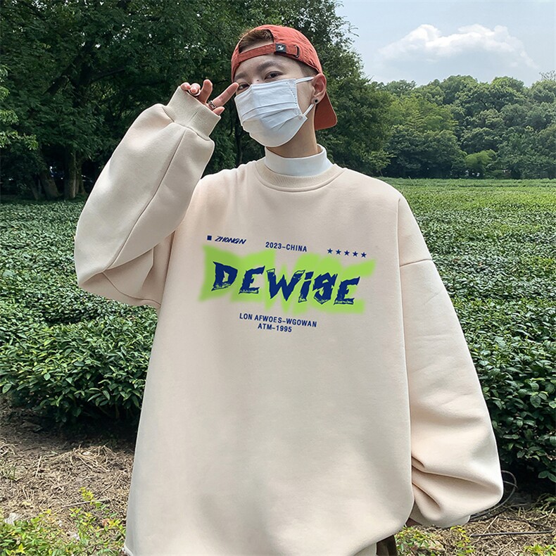 直播360克重磅美式印花卫衣Y205特P28同步供应华棉品质P38特,男装卫衣,电商A486