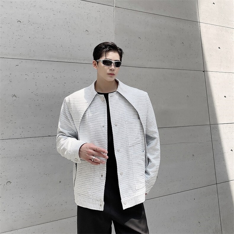 秋季新款领片延伸飞行员夹克男士棒球服A345-157-P130,男装夹克,电商A345