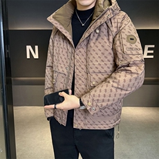 标50羽绒服男士冬季外套2025新款连帽B240-YR98010-P245，男装羽绒服，电商B240