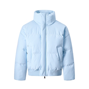 冬季clean纯色棉服潮流中性加厚短款棉衣 HZ8816-特P68不议价图片
