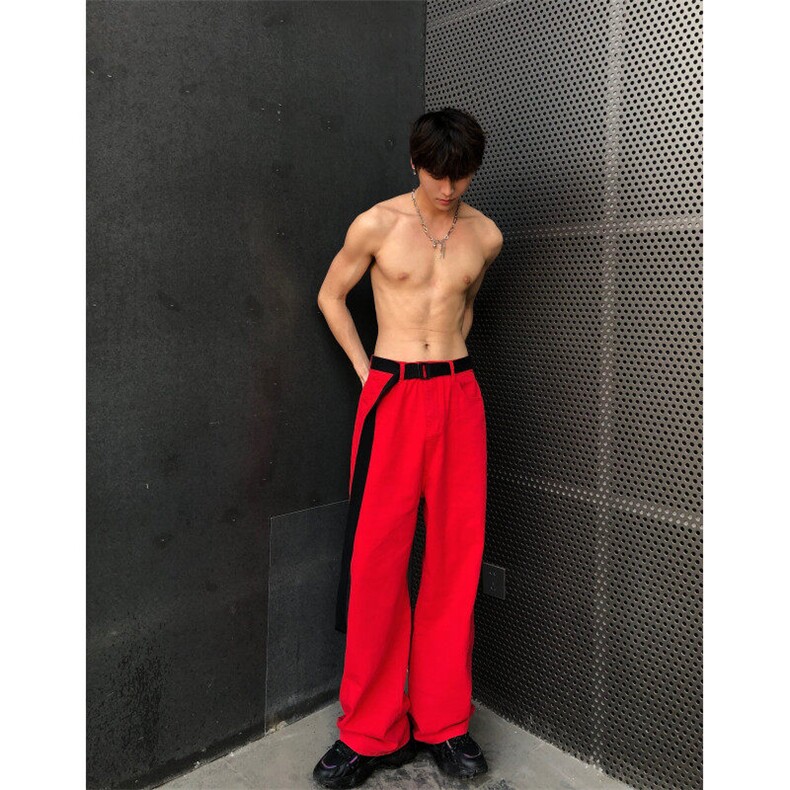 25年春季水洗高街vibe直筒宽松阔腿五色牛仔裤NZ2310-P55控78,男装牛仔裤,星座1002-1