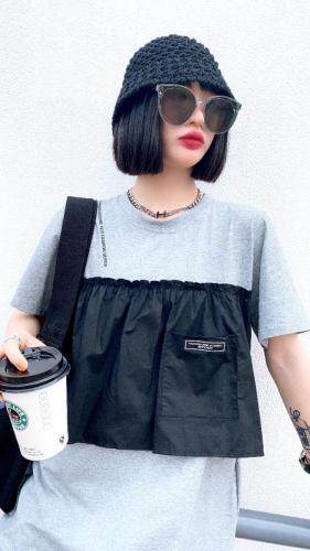 大版针织T、连衣裙，女装连衣裙，唛典