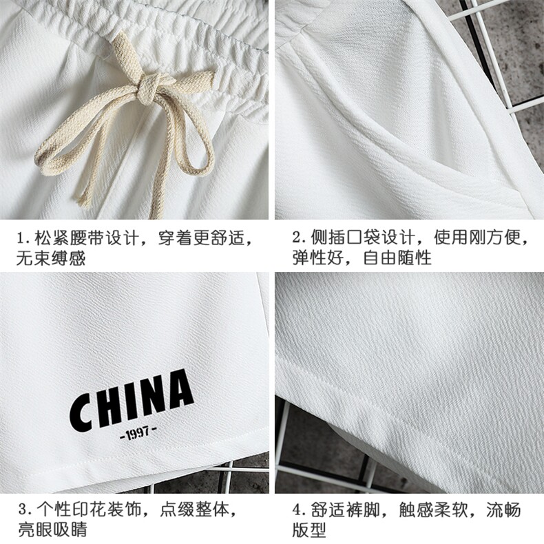 MK37248-P15冰丝短裤男士大码宽松休闲五分裤男运动中裤网格,男装休闲裤,电商A040A