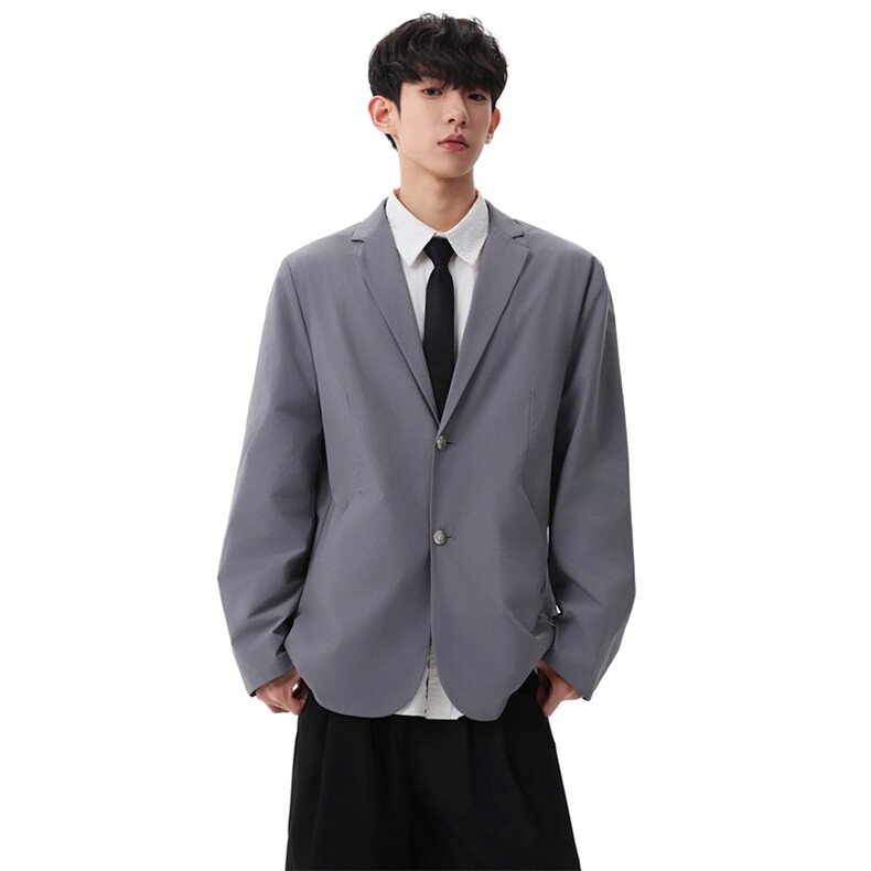 春季新款商务风西装外套男休闲西服男士西服X02629-P83，男装西服套装，星座308B-2