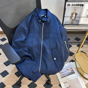 美式飞行员教练服夹克男士春季休闲潮牌棒球服工装外套W6469-P62图片