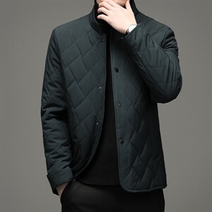 中年男新款冬季加厚棉服爸爸冬装短款棉衣外套 ZL18108-P165图片