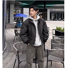 网络图片冬季美式潮牌短款飞行棉服男棉衣外套MF309-P98，男装棉衣，星座412-1