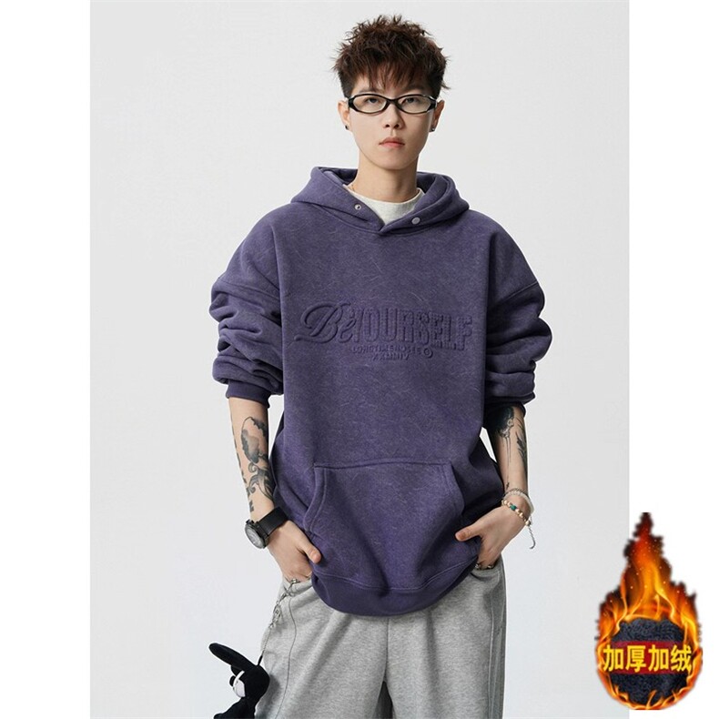 904-2-CD612-P60加绒P70控98无影墙重磅卫衣连帽外套重磅男潮,女装短外套,星座904-2