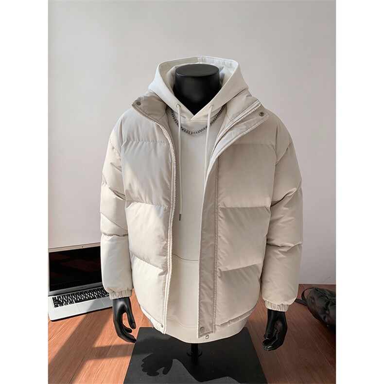 现货高品质美式高街冬季重磅三防加厚羽绒棉衣厚外套面包棉服，男装棉衣，电商A486-1