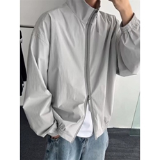 速干冰丝防晒衣男夏季美式立领冲锋衣轻薄透气运动防晒服JHY216，男装防晒衣，星座1116A（原606A-3）