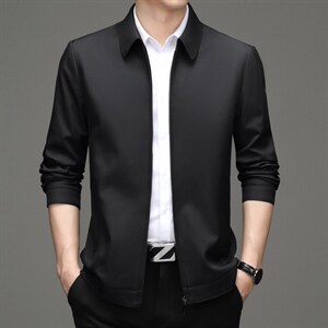 BNA05钱塘2020-2中年男士秋季翻领商务休闲男装夹克百塔外套P115图片