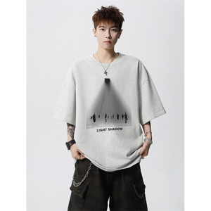 240g美式重磅短袖T恤 FSDX291 M-5XL 特批25无差价控48图片