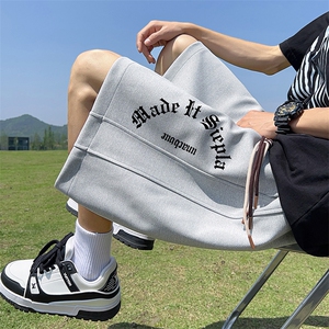 已注册新款直播抖音得物品质菠萝格运动男休闲短裤K039P30图片