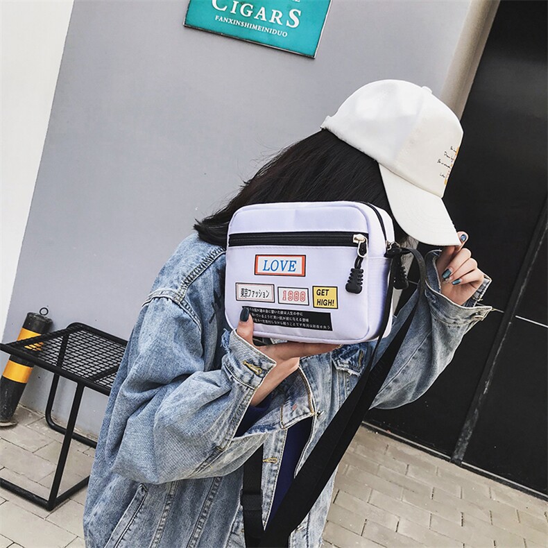 0578斜挎小包包日系韩版简约百搭单肩包2021新款帆布包,女包帆布包,星座510A-2