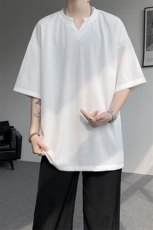 短袖男夏季新款港风宽松冰丝T恤T0158-P22，男装T恤，星座214-3