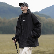 A981-P58日系潮牌户外机能工装夹克秋冬季冲锋衣外套男士上衣，男装夹克，星座512-6