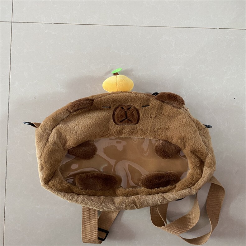 水豚痛包，杨博毛绒玩具厂