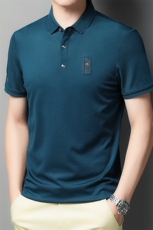 夏季新款男士翻领短袖t恤中年有领男装上衣服休闲POLO衫，男装T恤，电商B212（原钱塘6029）