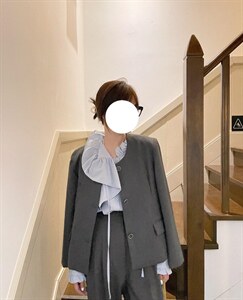 现货春季新款定制面料小香风外套,其它,单井 Single Well