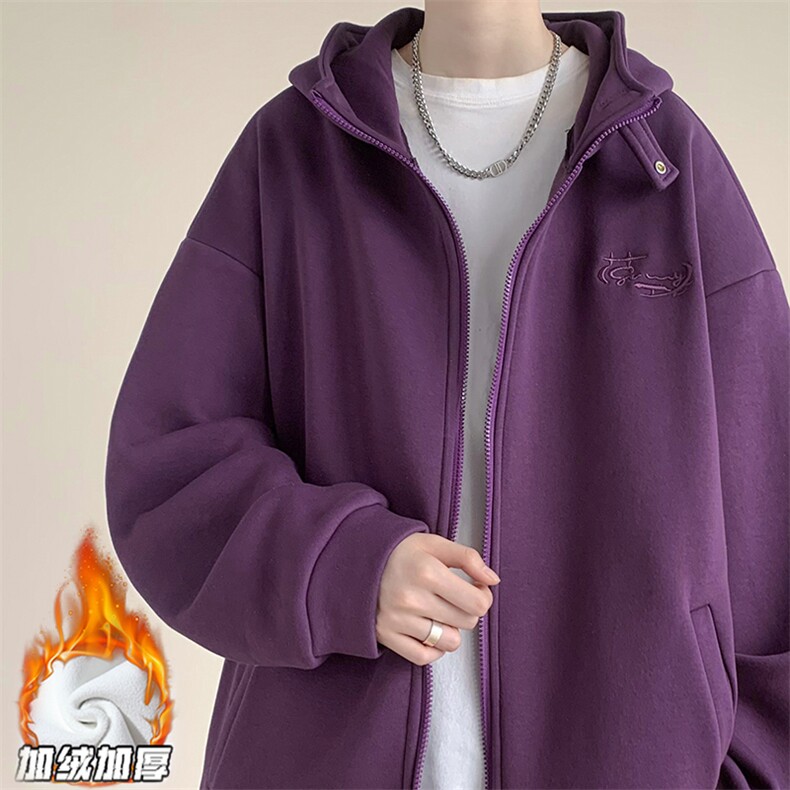 现货D232-WT116-P88控108自制款高克重刺绣加绒加厚外套班服65棉,女装短外套,电商D232