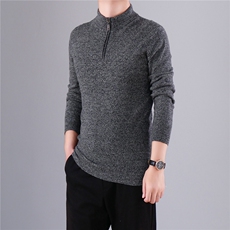 2025年秋季套头青春流行休闲时尚百搭长袖，男装羊毛衫，圣强羊绒