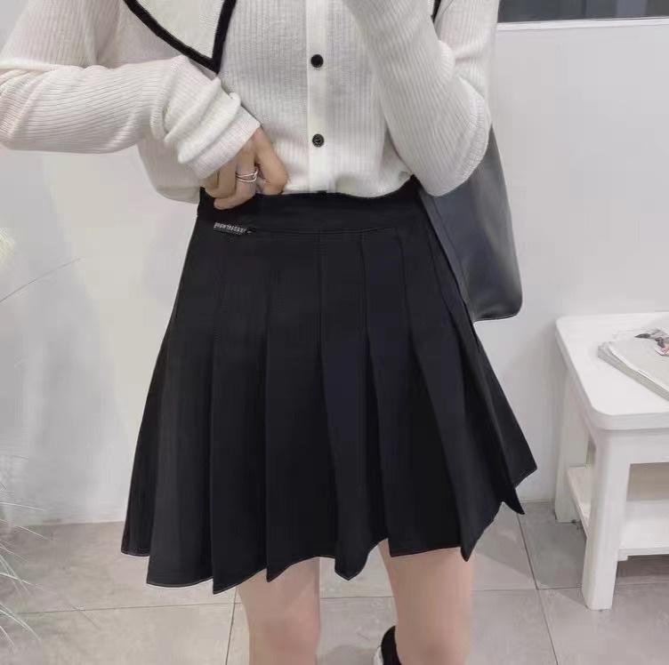 百搭毛呢百褶裙,女装其它,妍妍衣坊