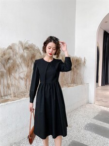 【现货】秋季新品 英伦风连衣裙,女装连衣裙,圣伊敏