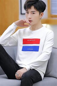家乐7002春季小衫新款潮流男士t恤男长袖卫衣韩版帅气打底衫图片