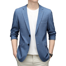 CA5523钱塘2020-2春秋新款时尚休闲中青年男士简约西服外套P142，男装西服，钱塘207-2