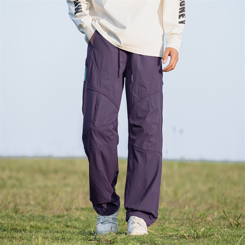 高街设计感休闲裤户外冲锋裤男款春季户外登山运动裤K3501特P50,男装休闲裤,星座309（原A406）