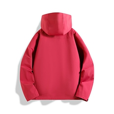 新款男女高品质户外登山服青少年学生冲锋衣夹克外套JK6633-P48，男装夹克，电商B306