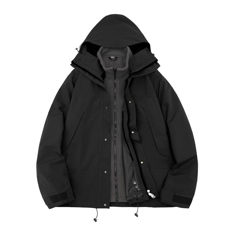 加厚新款冲锋衣可拆卸户外登山三合一登山服A061-AJ00490-特P115图片