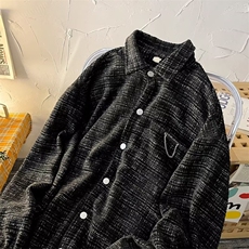 慵懒格子标准春秋青春流行夹克新款长袖外套CS128P65，男装夹克，星座1116-2