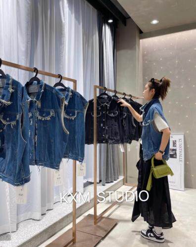 秋季新品牛仔马甲，女装马夹，卡希·米