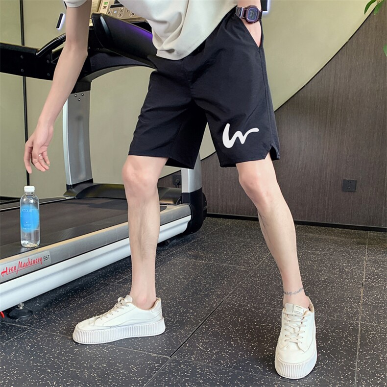 B340 H62133 p40 65 小伙风冰丝冰感超薄短裤男 炫彩五分裤图片