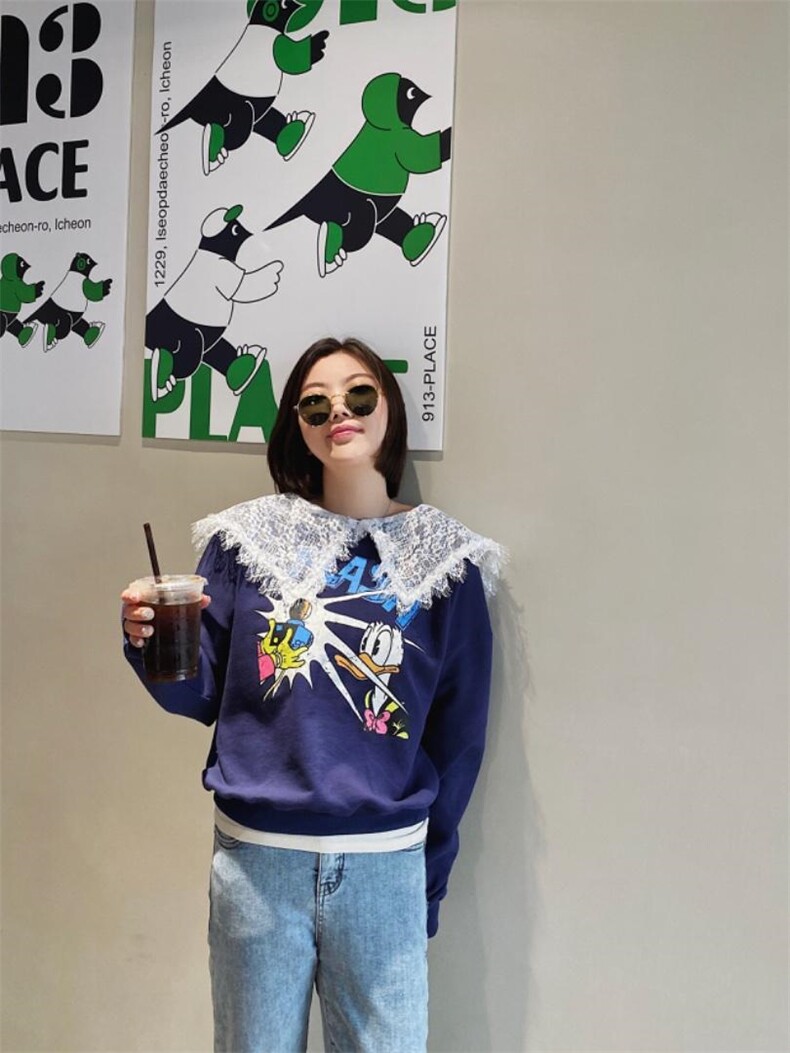 2022/春/卫衣/NEW，女装卫衣/绒衫，潘朵拉