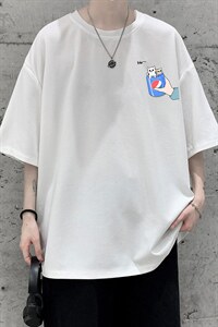 HT73262-P22 华夫格t恤男短袖男大码五分袖 大皂风图片