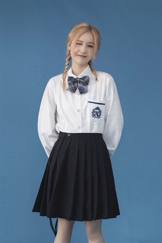 中性C316CS672P68送蝴蝶结秋装绣花JKDK制服班服学院风情侣大码，男装工装外套，电商C316