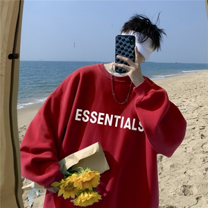 ！ 秋季大码港风ess印花圆领卫衣WY1906-特p28（抖音不可售）图片