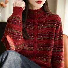 2026新款毛衣秋冬宽松高级感内搭针织打底衫，女装针织衫/毛衣，暖姿羊绒