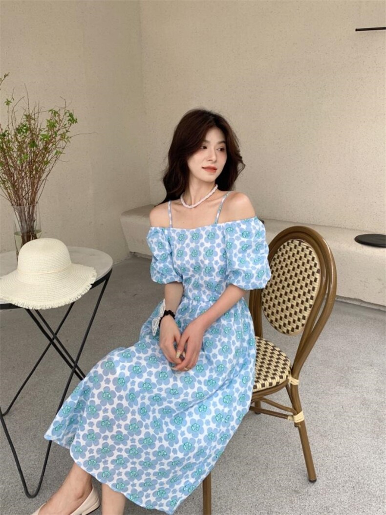 夏季连衣裙，女装连衣裙，慕姿杨