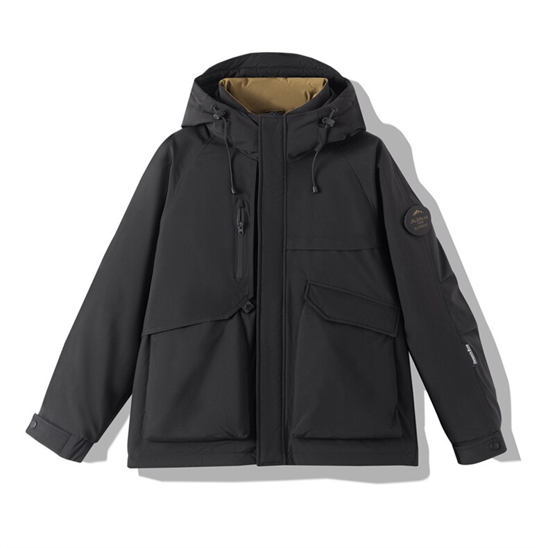 新款羽绒外套男女同款冲锋衣情侣款羽绒服控价279-613B-6806-P200,男装羽绒服,星座613B