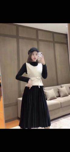 两件套连衣裙，女装连衣裙，依柏璐