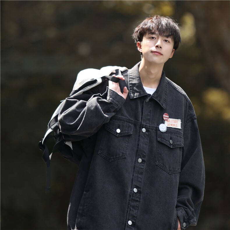 2023秋款牛仔外套W1702P90控118,男装夹克,星座1018-3