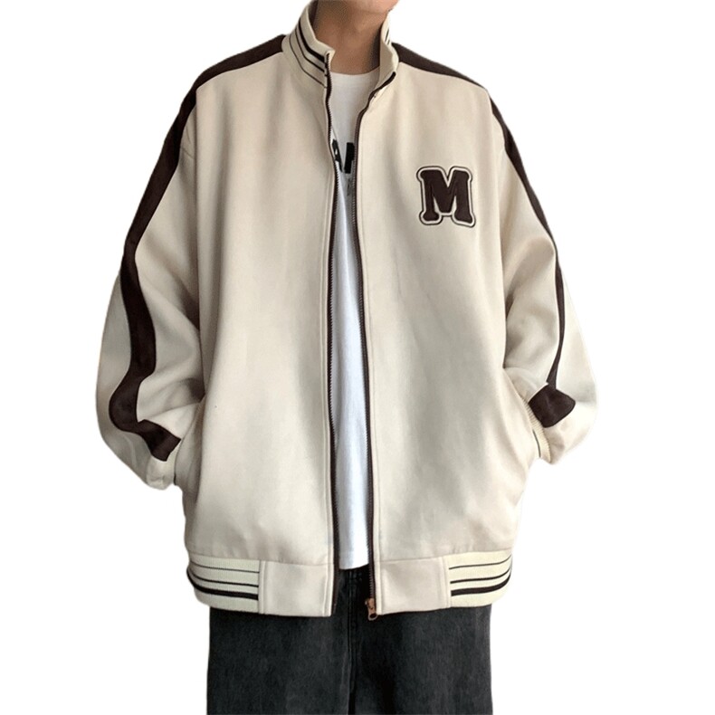 外套男2023新款秋季潮流百搭宽松棒球服夹克上衣JK0295-P90,男装夹克,星座308B-2