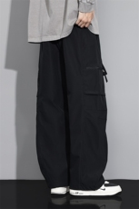 C066/P42休闲裤男个性大码宽松潮男百搭长裤子运动直筒裤M-8XL，男装休闲裤，星座1204