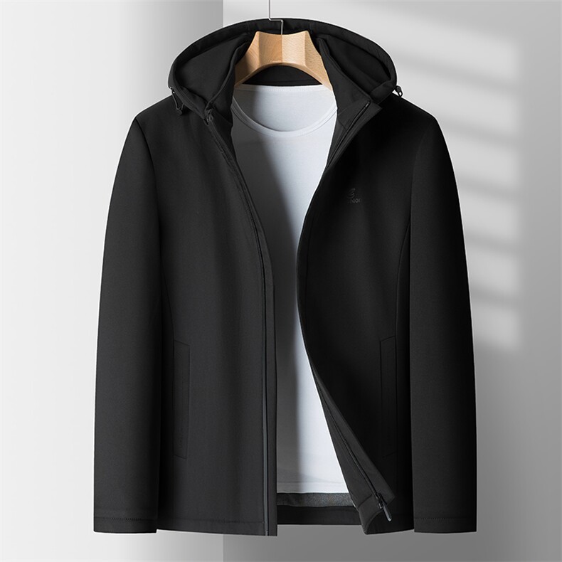 中年男士商务休闲棉服冬季新款外套男装加厚保暖棉衣QS3656-P185图片