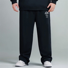 1506-1/XL-AW1291/P44超大码加绒运动裤冬季保暖胖子专属直筒长裤，男装棉衣，星座1506-1