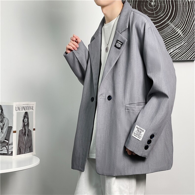 西装外套男港风痞帅小西服休闲D325F26P65,男装西服套装,电商D325