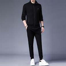 SA8927-3钱塘2020-2时尚休闲简约百搭中青年男士卫衣套装P240，男装休闲套装，钱塘207-2